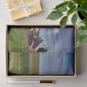 Iowa Boerderij, Cornfields, Silo en Red Barns Tissuepapier (Geschenk)