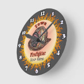 Iowa Brandweerklok Ronde Klok (Hoek)