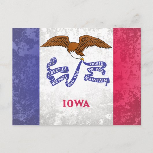 Iowa Briefkaart (Voorkant)