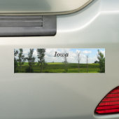 Iowa Bumpersticker (Op auto)