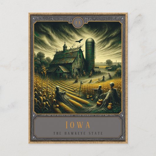 Iowa | Carte postale Art gothique (Devant)