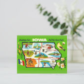 Iowa - Carte postale Tall Corn State (Debout devant)