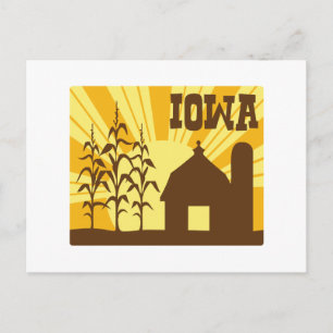 Iowa Corn Farm Briefkaart