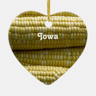 Iowa Corn op de krab Keramisch Ornament