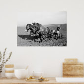 Iowa Corn Planter, jaren '40 Poster (Keuken)