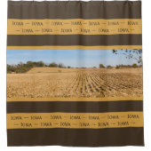 Iowa Cornfield Panorama Douchegordijn (Voorkant)