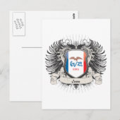 Iowa Crest Briefkaart (Voorkant / Achterkant)