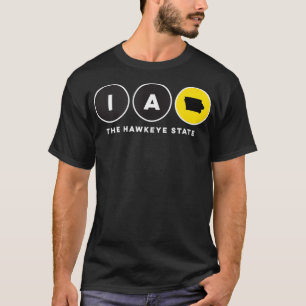 Iowa De Hawkeye Grafische Tanktop van de Staat