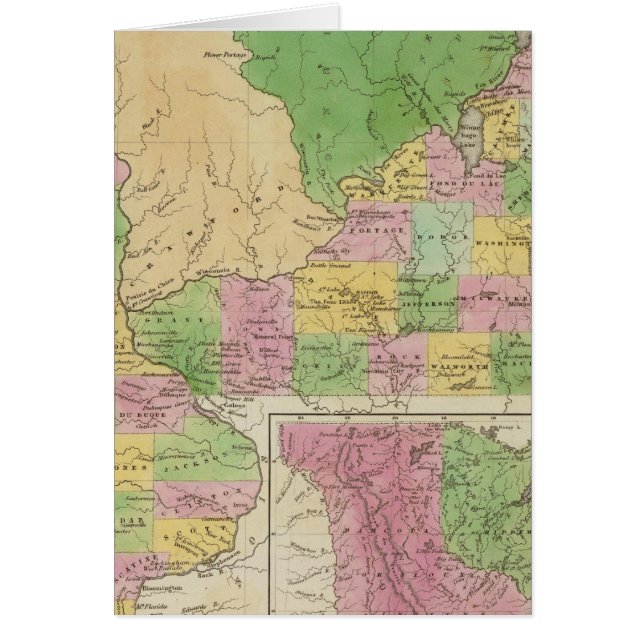 Iowa en Wisconsin (Voorkant)