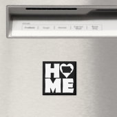 Iowa Home Heart State Fridge Magnet Magneet (Insitu (Vaatwasser))