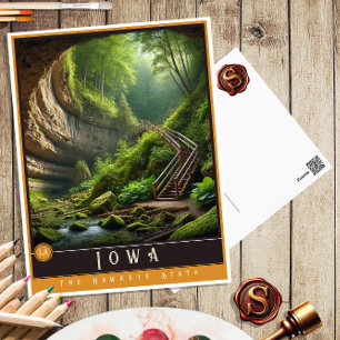 Iowa   hyperrealistisch Briefkaart