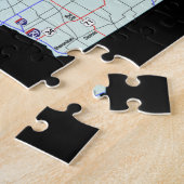 Iowa Interstate Map Legpuzzel (Zijkant)