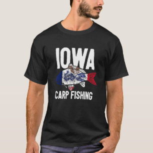 Iowa Karper Vissen Visser Amerikaanse Karper Visse T-shirt