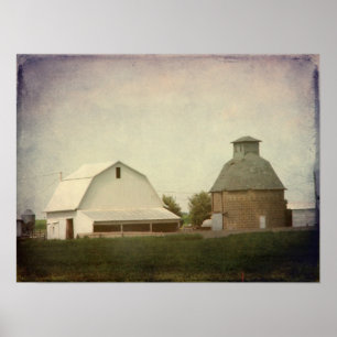 Iowa-landbouw Poster