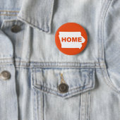 Iowa Maison loin de l'État Bouton Badge Pin (En situation)