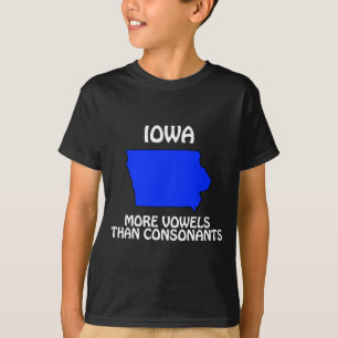 Iowa - Meer Klinkers Dan Medeklinkers T-shirt