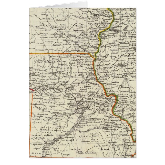 Iowa, Missouri et Illinois (Devant)