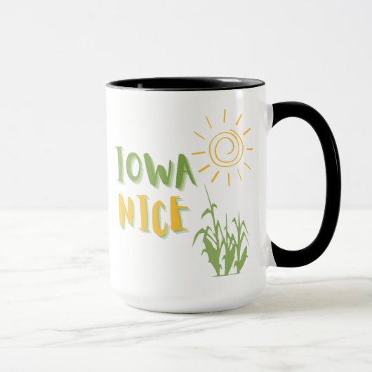 Iowa Nice Mug pour les Midwest (Droite)