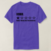 Iowa One Review TShirt (Design devant)