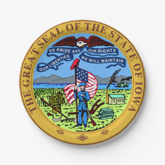 Iowa Papieren Bordje