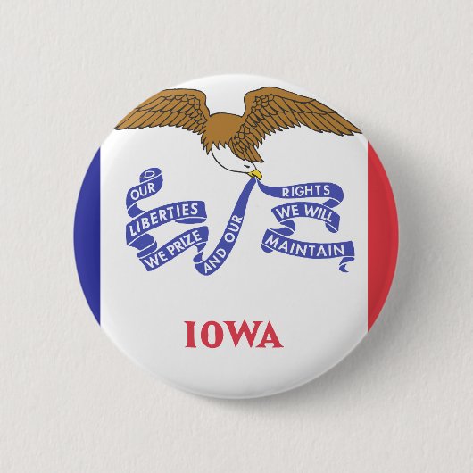 IOWA RONDE BUTTON 5,7 CM (Voorkant)