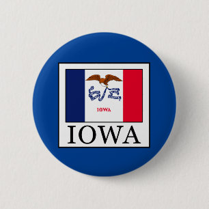 Iowa Ronde Button 5,7 Cm