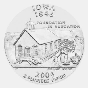 Iowa Ronde Sticker