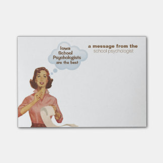 Iowa School Psychologen zijn de beste (post-its) Post-it® Notes