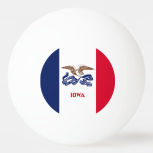 Iowa Staatsvlag Pingpongballen