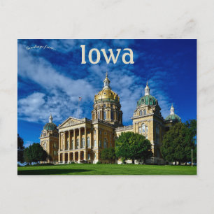 Iowa State Capitol Briefkaart
