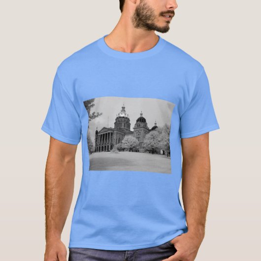 Iowa State Capitol Oversized T-shirt (Voorkant)
