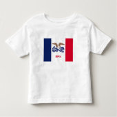 Iowa Statenvlag Kinder Shirts (Voorkant)