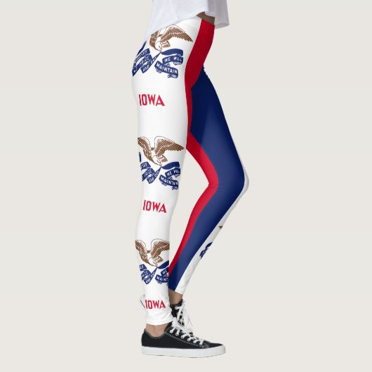 Iowa Statenvlag Leggings (Rechts)