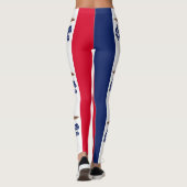 Iowa Statenvlag Leggings (Achterkant)
