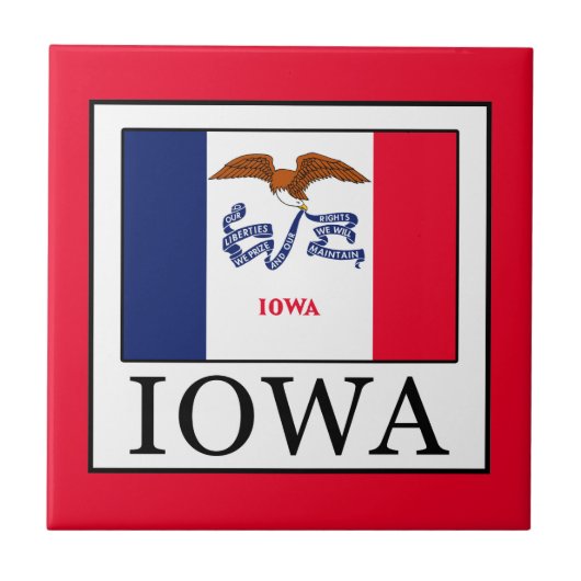 Iowa Tegeltje (Voorkant)
