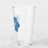 Iowa Thuis Houtstructuur Glas (Links)