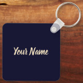 Iowa United States Retro State Map  USA Sleutelhanger (Achterkant)