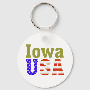 Iowa USA! Sleutelhanger