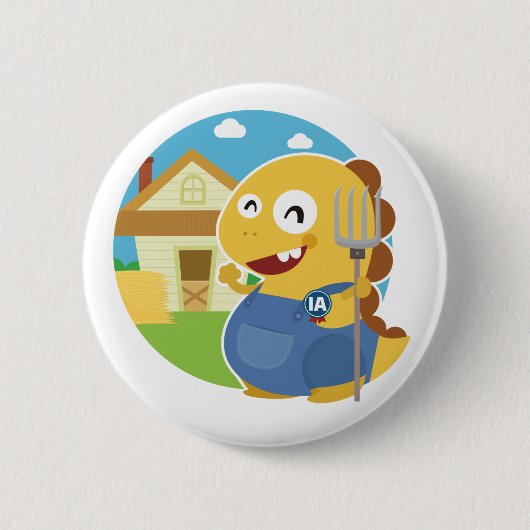 Iowa VIPKID Button (Voorkant)