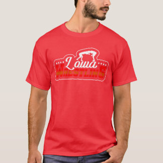 Iowa Wrestling American Combat Sports Worstelaar f T-shirt