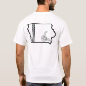 Iowa Wrestling T-shirt (Achterkant)