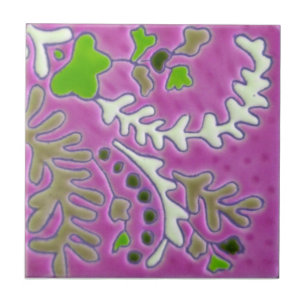 IP027 Indian Paisley Reproduction Antiek Tile Tegeltje