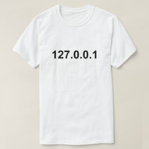 IP van lokale host T-shirt