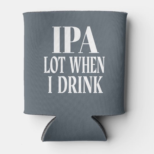 IPA-partij wanneer ik Drink Blikjeskoeler (Voorkant)