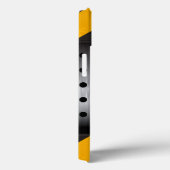 iPad-aircase | Bouwzone | Geel, zwart Case-Mate iPhone Case (Achterkant / Rechts)