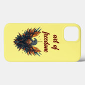 iPad Art of Freedom Case-Mate iPhone Case (Achterkant (horizontaal))
