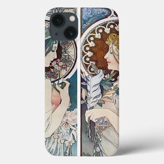 iPad Cover  Alphonse Mucha (Achterkant)