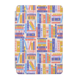 iPad Hoes – Kleurrijk Boek Patroon – Boekenliefheb Mini Cover