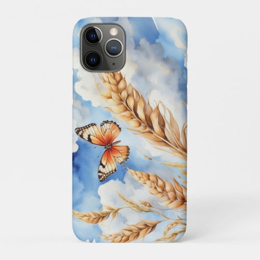 iPad hoesjes bedekken tarwe en blauwe lucht (Achterkant)