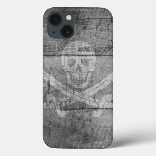iPad-lucht, alleen daar - schedel zwart Case-Mate iPhone Case (Achterkant)